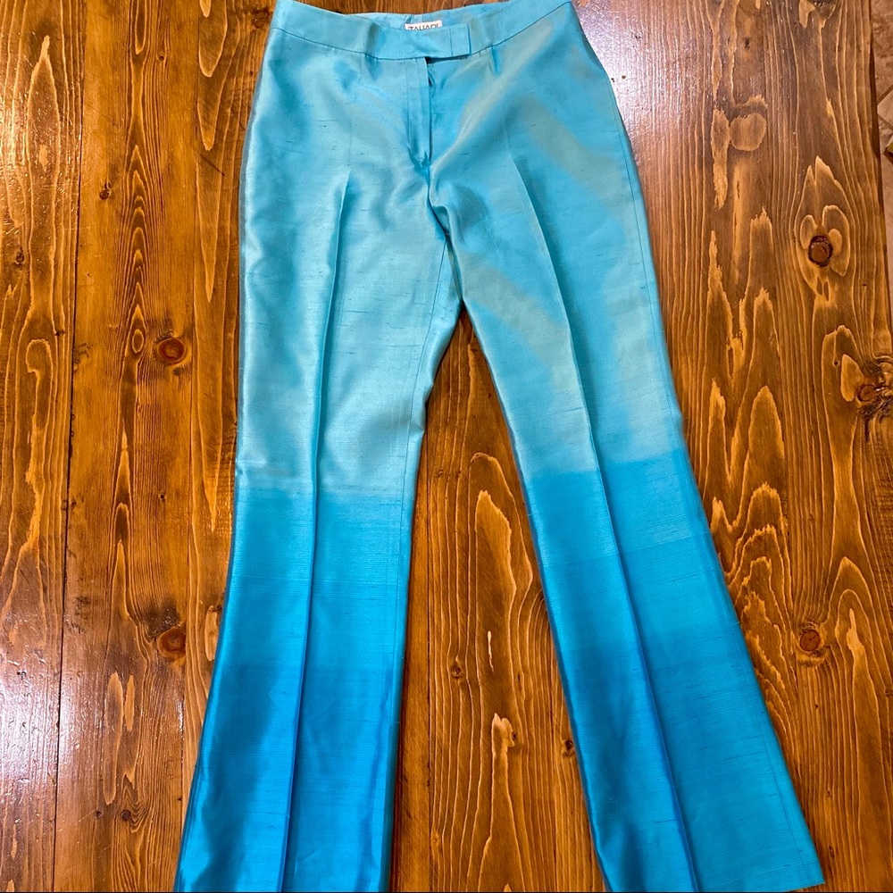 Tahari 100% silk slacks
